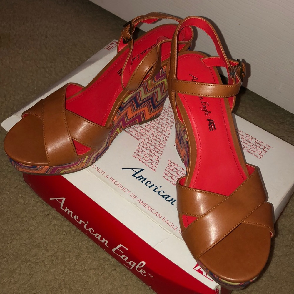 American Eagle by Payless Wedges